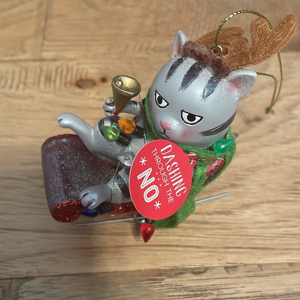 Cat ornament